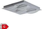 N&auml;ve LED Deckenleuchte "CHUR" L/B: 30cm