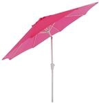 Sonnenschirm Asti, Gartenschirm, &Oslash; 3m neigbar Polyester/Alu 5kg ~ pink