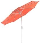 Sonnenschirm Asti, Gartenschirm, &Oslash; 3m neigbar Polyester/Alu 5kg ~ terracotta