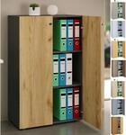 VCM Aktenschrank mit Dreht&uuml;ren Lona 3 F&auml;cher