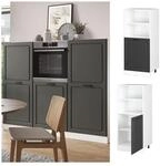 Vicco Backofenumbauschrank K&uuml;chenschrank K&uuml;chenzeile R-Line Landhaus 60 cm Wei&szlig;