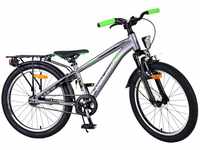 Kinderfahrrad Cross Fahrrad für Jungen 20 Zoll Kinderrad in Dunkelgrau