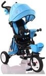 Byox Tricycle Flexy Lux 3 in 1 Dreirad, klappbar, Gummireifen, drehbarer Sitz...