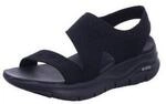 Skechers 119458 BBK ARCH FIT - BRIGHTEST DAY Schwarz Sandal Gr. 36