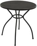 DEGAMO Bistrotisch CLASSIC 70cm rund, Streckmetall anthrazit