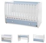 Lorelli Babybett Dream 70 x 140 cm umbaubar Kinderbett Schaukelbett Schreibtisch