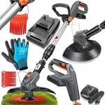 MASKO&reg; Akku-Rasentrimmer mit 20 V Li-Akku, 2,0 Ah Akku und Ladeger&auml;t,...