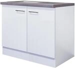 Flex-Well Sp&uuml;lenunterschrank Matrix 100 cm