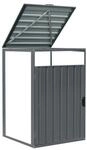 HOME DELUXE M&uuml;lltonnenbox dreit&uuml;rig CUBO - 4x 240L