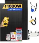 Balkonkraftwerk 1000W/800W Solaranlage Steckerfertig WIFI Komplettset...