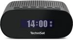 TechniSat TECHNIRADIO 50 Kompakter DAB+ Radiowecker mit Display, 1 W schwarz