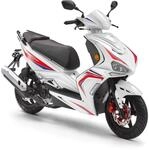 LuXXon F18 Motoroller - City Roller mit 50 ccm - 2,9 PS f&uuml;r max 45 km/h, wei&szlig;