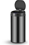 Juskys Automatik M&uuml;lleimer mit Sensor 40L - Abfalleimer mit elektrischem Deckel f&uuml;r
