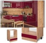 Vicco Herdumbauschrank K&uuml;chenschrank K&uuml;chenzeile R-Line 60 cm Goldkraft Bordeaux