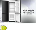 PKM K&uuml;hl Gefrierkombination KHKG173BC Schwarz 161 L LED
