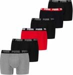 PUMA BASIC BOXER 6P ECOM Herren Boxershort