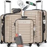 KESSER&reg; 3tlg. Hartschalenkofferset Hartschalenkoffer Reisekoffer Set Reisekofferset