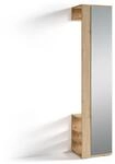 byLIVING Garderobe BEN, Breite 40 cm, Artisan Eiche (Eiche-Optik), Kleiderstange