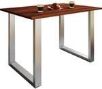 VCM Premium Holz Esstisch H. 76 x B. 80 x T. 50 cm K&uuml;chentisch Speisetisch Tisch