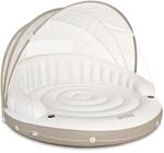 INTEX 58292EU - Badeinsel - Canopy Island (199x150cm) mit abnehmbarem Sonnenschutz, 2