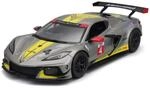 Bburago 18-28024 - Modellauto - Chevrolet Corvette C8R '20 (grau, Ma&szlig;stab 1:24)