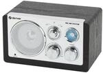 Denver TR-63 Retro Radio, AM/FM Analog, AUX, tragbar, Batterie oder Netzbetrieb,