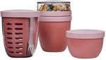 Mepal Lunchpot, Fruitpot und Snackpot Ellipse 3er Set