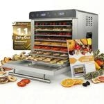 Sommertal D&ouml;rrautomat Silence 700 XXL inkl. 8 Edelstahl D&ouml;rrgitter, LED-Display,