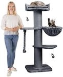 HAPPYPET Premium Kratzbaum Grosse Katzen Stabil 'Cooper' &ndash; 150 cm Gro&szlig;er