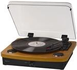 Denver VPL-230 Plattenspieler&ndash; Lautsprecher und Bluetooth, hellbraun