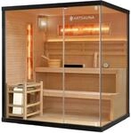 Artsauna Saunakabine Vantaa 175 mit Salzstein - Indoor Sauna f&uuml;r 4 Personen, 8 kW