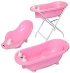 Lorelli Babybadewannen-Set Babybadewanne 88 cm Badesitz Badewannenst&auml;nder...