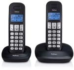 Profoon PDX-1120 DECT-Telefon mit 2 Mobilteilen schwarz