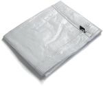 casa pura Abdeckplane Leno 140 g/m&sup2; Wei&szlig;/Transparent