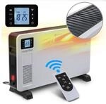 Heidenfeld Konvektorheizung EK100, Standger&auml;t oder Wandmontage, 1000-2300 Watt,