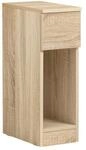 SoBuy Nachttisch mit 1 Schublade Holzfarbe 20x35x60cm Modern