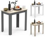 VCM Holz Esstisch H. 76 x B. 80 x T. 50 cm K&uuml;chentisch Speisetisch Tisch Esal