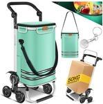 KESSER&reg; Einkaufstrolley Treppensteiger mit K&uuml;hlfach klappbar mit 56L Kapazit&auml;t und