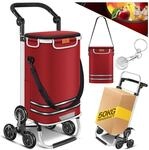 KESSER&reg; Einkaufstrolley Treppensteiger mit K&uuml;hlfach klappbar mit 56L Kapazit&auml;t und