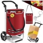 KESSER&reg; Einkaufstrolley klappbar mit 56L Kapazit&auml;t und belastbar bis 50kg 3in1