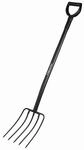 Freund Victoria ERGOLINE Kompostgabel 61530 5 Zinken, 28x21 cm, L?nge 120 cm
