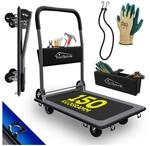 TroniTechnik&reg; Transportwagen Plattformwagen klappbar, 150 kg Tragkraft mit