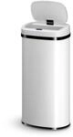 Juskys Automatik M&uuml;lleimer mit Sensor 70L - Abfalleimer mit elektrischem Deckel