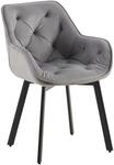 CLP Esszimmerstuhl ergonomisch Antigo, mit Armlehne gepolstert, 180&deg; Drehfunktion,