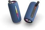 Denver BTL-360 Bluetooth-Lautsprecher, 2&times;50W, RGB-Beleuchtung, blau