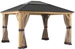 Sunjoy Vorhang f&uuml;r Zedernholz Gazebo 336cm x 336cm