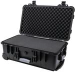 HMF ODK400 Outdoor-Trolley, Fotokoffer mit Rasterschaumstoff, 56 x 34,5 x 23 cm
