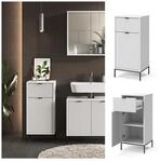 Vicco Midischrank Eliza Wei&szlig; 40 x 87 cm mit T&uuml;r und Schublade