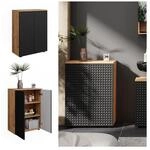 Vicco Badschrank Irma Eiche Anthrazit 60 x 81 cm Badezimmer