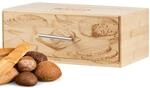 Ecosa Brotbox mit Klappdeckel aus nachhaltigem Bambus Brotkasten